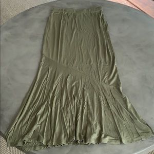 Mossimo | Green maxi skirt